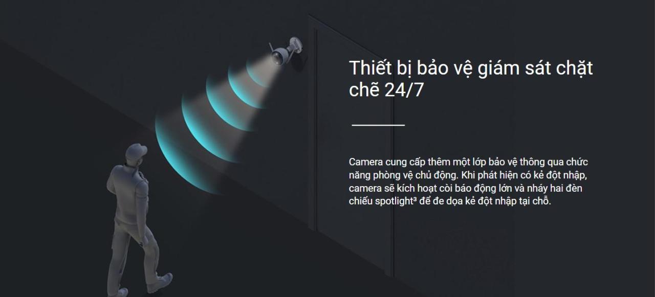 Camera Ngoài Trời Ezviz H3 Bản 5Mp Quay Phim 3K Camera Ngoài Trời Ezviz H3 Bản 5Mp Quay Phim 3K