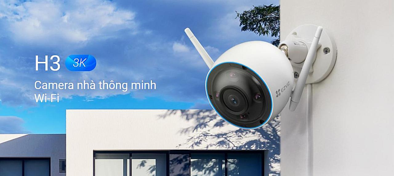 Top 5 Camera Ngoài Trời Tốt Nhất Năm 2023 9 Camera Ngoài Trời Ezviz H3 Bản 5Mp Quay Phim 3K