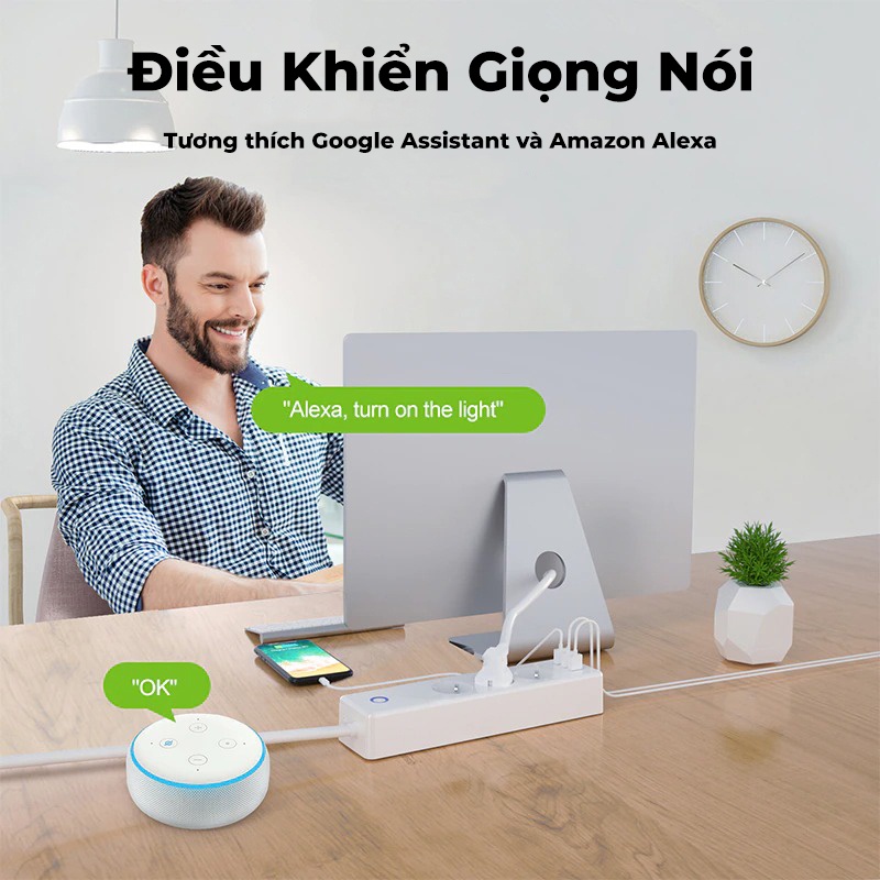 Ổ Cắm Dài Thông Minh Akia Asp250 Ổ Cắm Dài Thông Minh Akia Asp250
