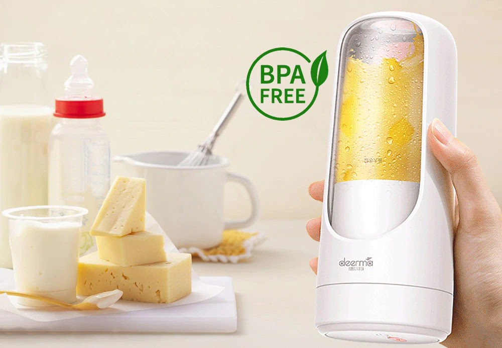 Máy Xay Sinh Tố Cầm Tay Deerma Nu30 Dung Tích 300Ml - Sử Dụng Pin Sạc Cổng Usb Máy Xay Sinh Tố Cầm Tay Deerma Nu30 Dung Tích 300Ml - Sử Dụng Pin Sạc Cổng Usb