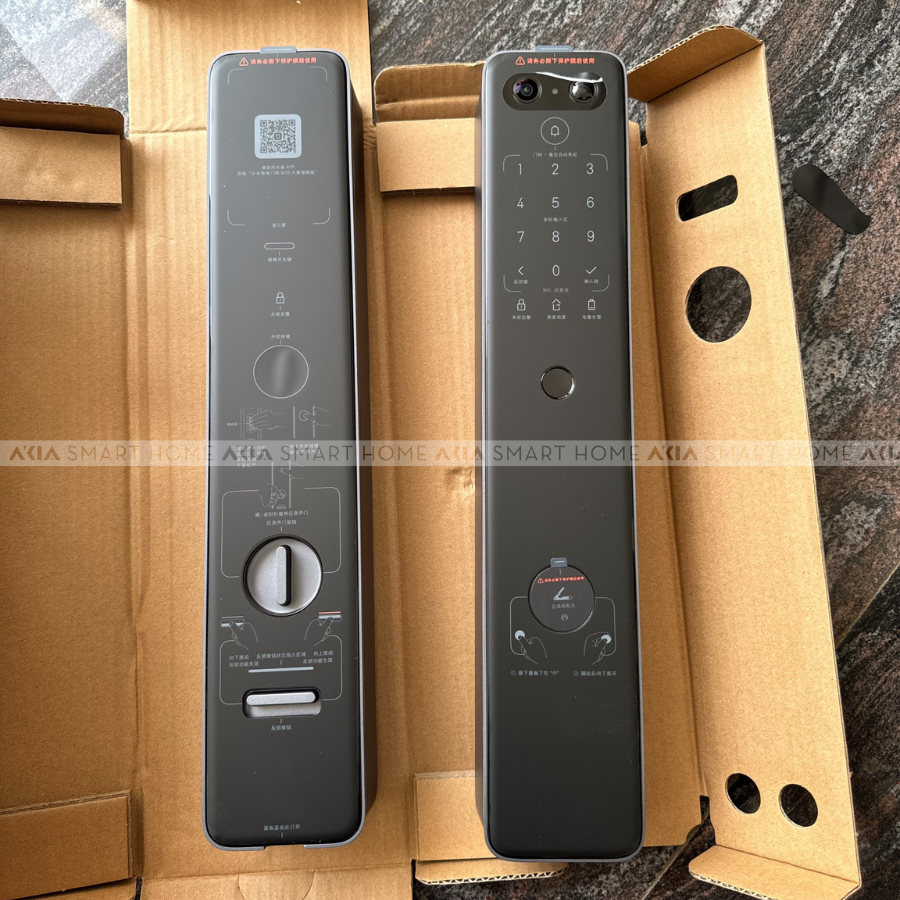 Khóa Cửa Thông Minh Xiaomi M20 Phiên Bản Mắt Mèo Màn Hình Lớn 9 Khóa Thông Minh Xiaomi M20