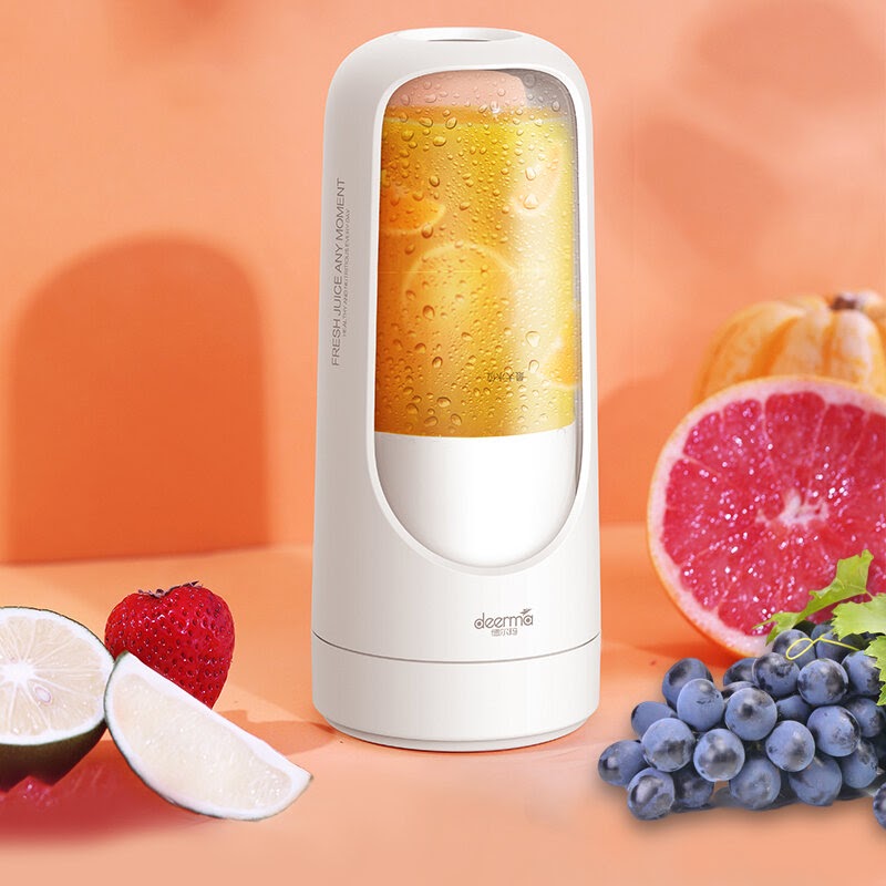 Máy Xay Sinh Tố Cầm Tay Deerma Nu30 Dung Tích 300Ml - Sử Dụng Pin Sạc Cổng Usb Máy Xay Sinh Tố Cầm Tay Deerma Nu30 Dung Tích 300Ml - Sử Dụng Pin Sạc Cổng Usb