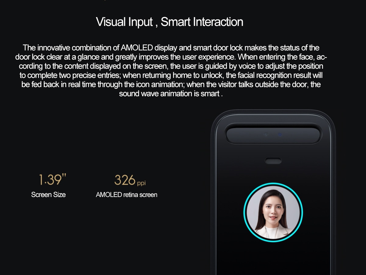 Khoá Thông Minh Xiaomi Smart Door Lock X - Nhận Diện Khuôn Mặt Khoá Thông Minh Xiaomi Smart Door Lock X - Nhận Diện Khuôn Mặt