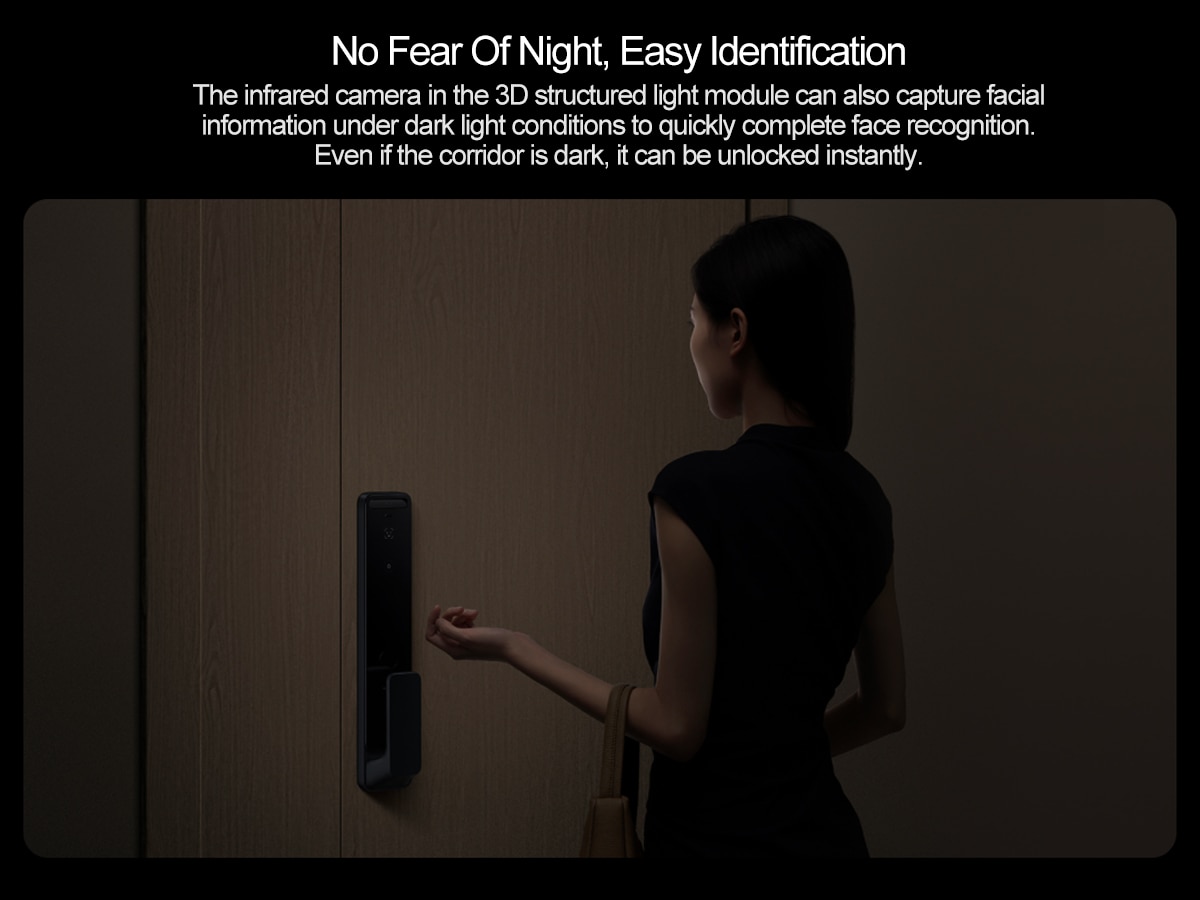 Khoá Thông Minh Xiaomi Smart Door Lock X - Nhận Diện Khuôn Mặt Khoá Thông Minh Xiaomi Smart Door Lock X - Nhận Diện Khuôn Mặt