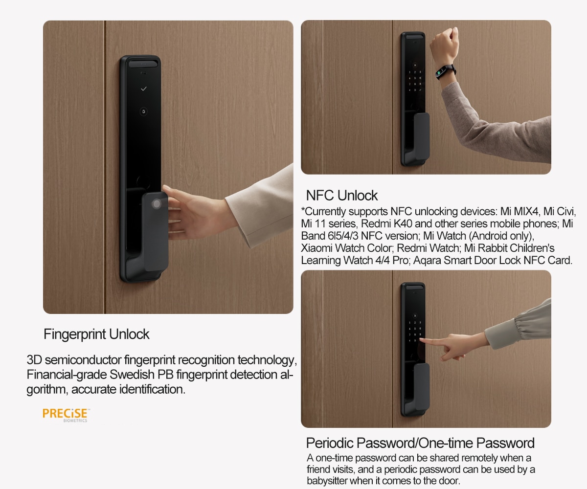 Khoá Thông Minh Xiaomi Smart Door Lock X - Nhận Diện Khuôn Mặt Khoá Thông Minh Xiaomi Smart Door Lock X - Nhận Diện Khuôn Mặt