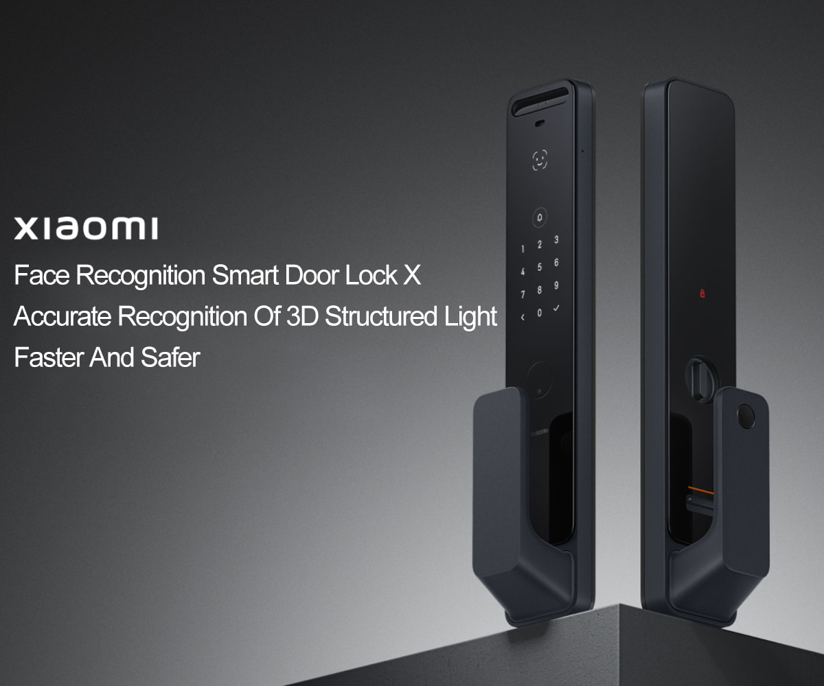 Khoá Thông Minh Xiaomi Smart Door Lock X - Nhận Diện Khuôn Mặt Khoá Thông Minh Xiaomi Smart Door Lock X - Nhận Diện Khuôn Mặt