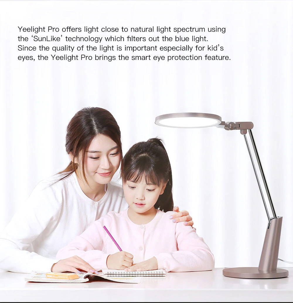 Đèn Học Chống Cận Yeelight Serene Eye-Friendly Desk Lamp Pro - Akia Smart Home Đèn Học Chống Cận Yeelight Serene Eye-Friendly Desk Lamp Pro - Akia Smart Home