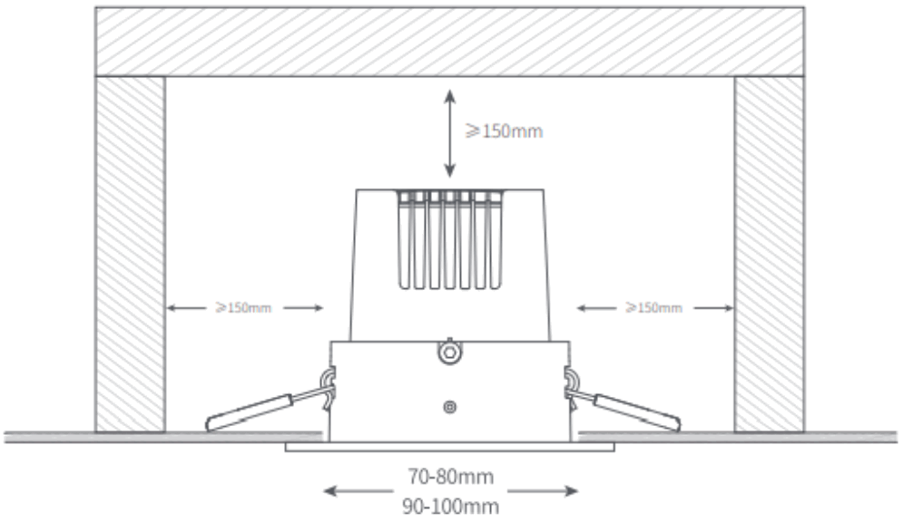 Đèn Downlight Âm Trần Yeelight M2 Pro 8W 4 Hướng Dẫn Sử Dụng Và Lắp Đặt Đèn Âm Trần Thông Minh Yeelight Downlight M2