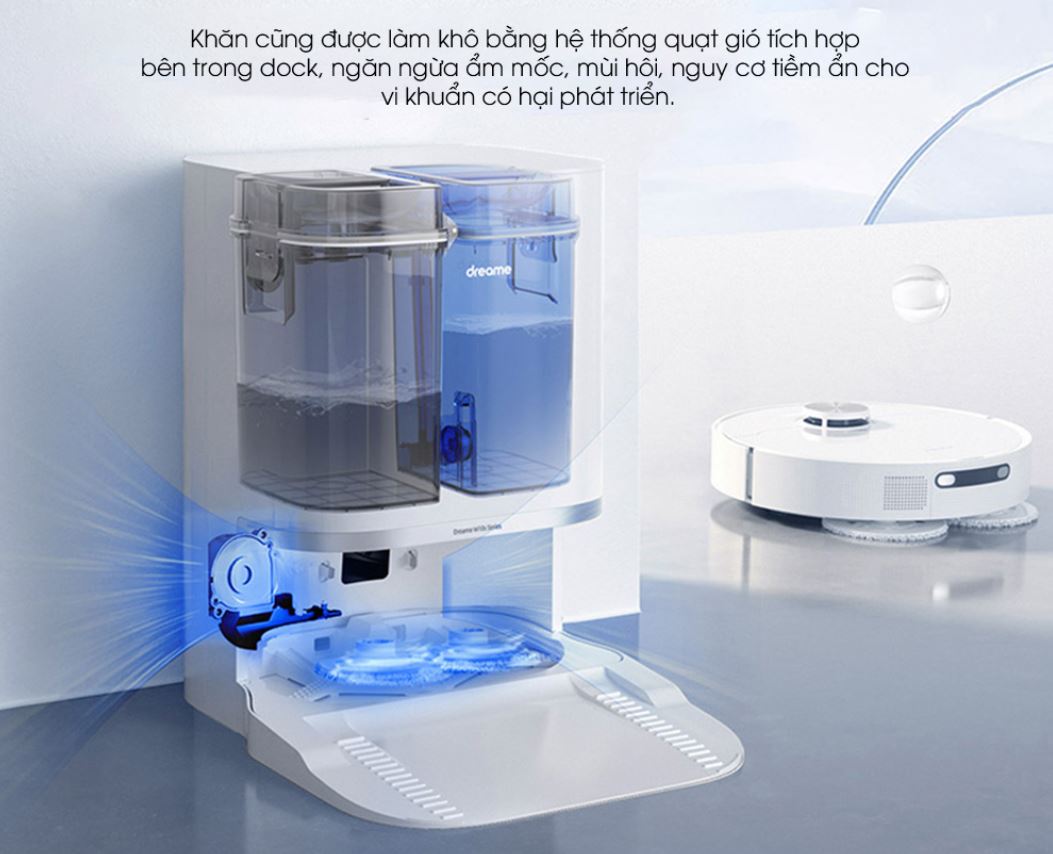 Robot Hút Bụi Lau Nhà Dreame L10 Prime - Akia Smart Home Robot Hút Bụi Lau Nhà Dreame L10 Prime - Akia Smart Home