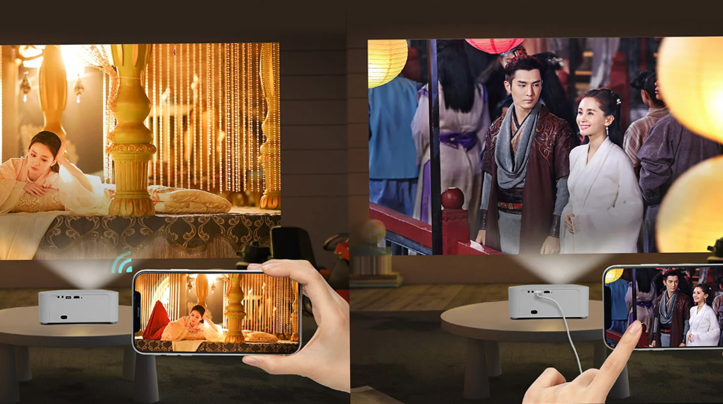 Máy Chiếu Mini Wanbo X1 1080P Máy Chiếu Mini Wanbo X1 1080P