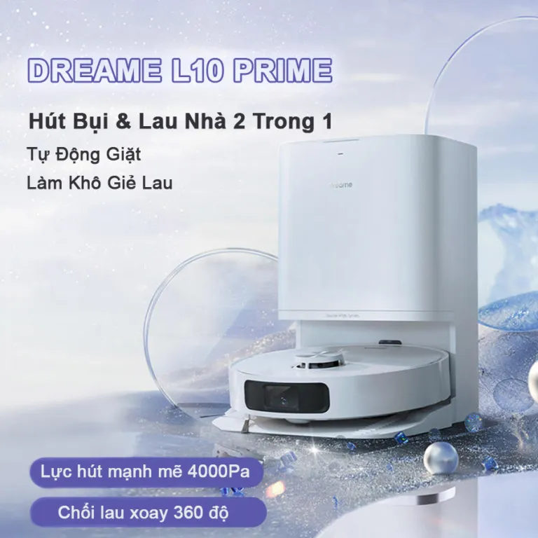 Robot hút bụi lau nhà Dreame L10 Prime