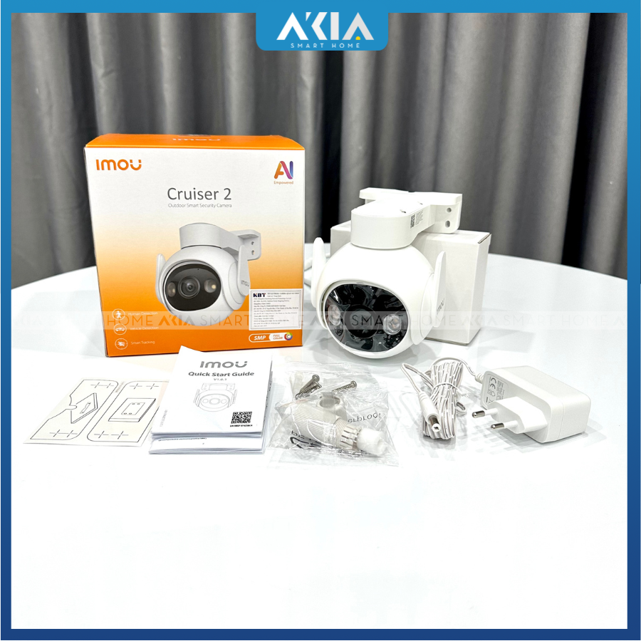 Camera Imou Cruiser 2 Độ Phân Giải 5Mp - Akia Smart Home Camera Imou Cruiser 2 Độ Phân Giải 5Mp - Akia Smart Home