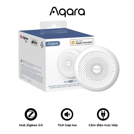 Bộ Điều Khiển Trung Tâm Tương Thích Aqara Hub M1S HM1S Quốc tế chính hãng