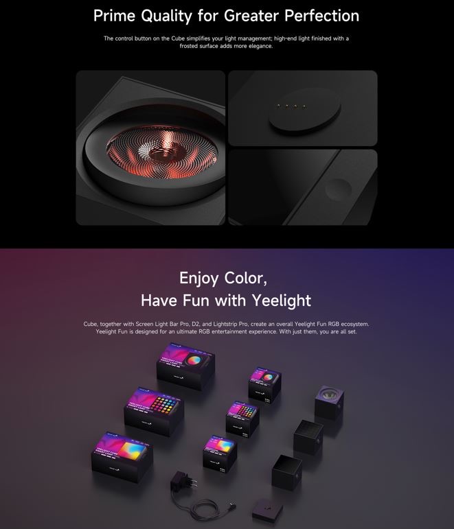 Đèn Thông Minh Yeelight Cube Smart Lamp 14 Đèn Thông Minh Yeelight Cube Smart Lamp