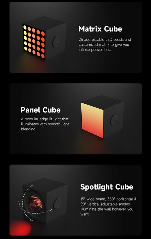 Đèn Thông Minh Yeelight Cube Smart Lamp 13 Đèn Thông Minh Yeelight Cube Smart Lamp