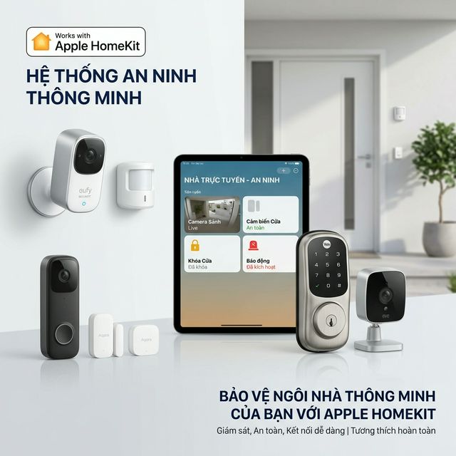 Đèn Led Ốp Trần Yeelight Arwen 450S Và 550S 11 Hệ Thống An Ninh Tương Thích Với Apple Homekit