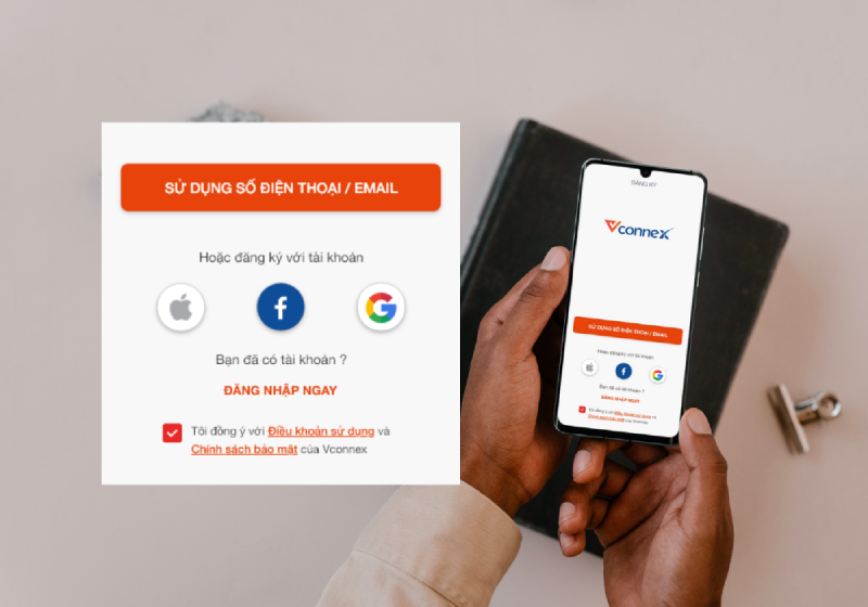 Công Tắc Thông Minh Vconnex Wifi - Không Viền Cao Cấp 44 Người Dùng Cần Phải Đăng Ký Tài Khoản Để Có Thể Sử Dụng Ứng Dụng Vhomenex