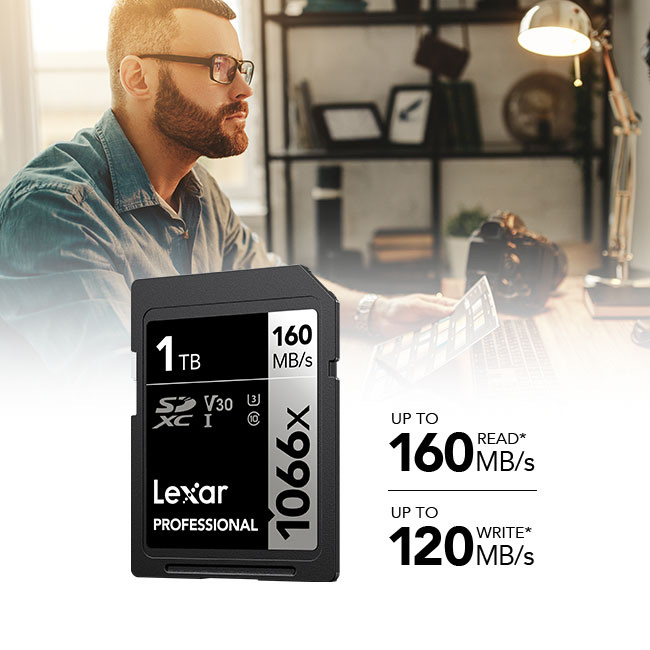 Thẻ Nhớ Lexar Professional 1066X 64Gb Sdxc Uhs-I Silver Series - Akia Smart Home