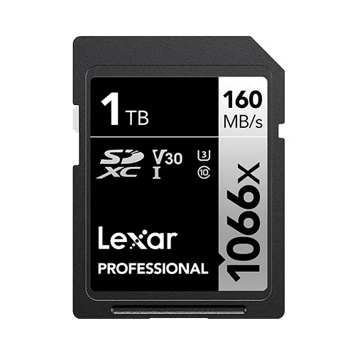 Thẻ nhớ Lexar Professional 1066x 64GB SDXC UHS-I SILVER Series - AKIA Smart Home