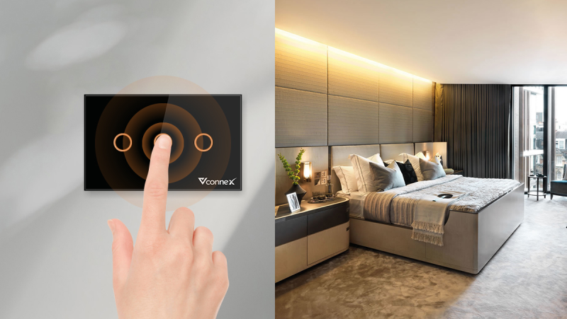 Công Tắc Thông Minh Vconnex Wifi - Không Viền Cao Cấp 49 Tùy Vào Phong Cách Công Trình Và Nhu Cầu Của Người Dùng Để Lựa Chọn Công Tắc Thông Minh Vconnex Có Viền Hoặc Không Viền