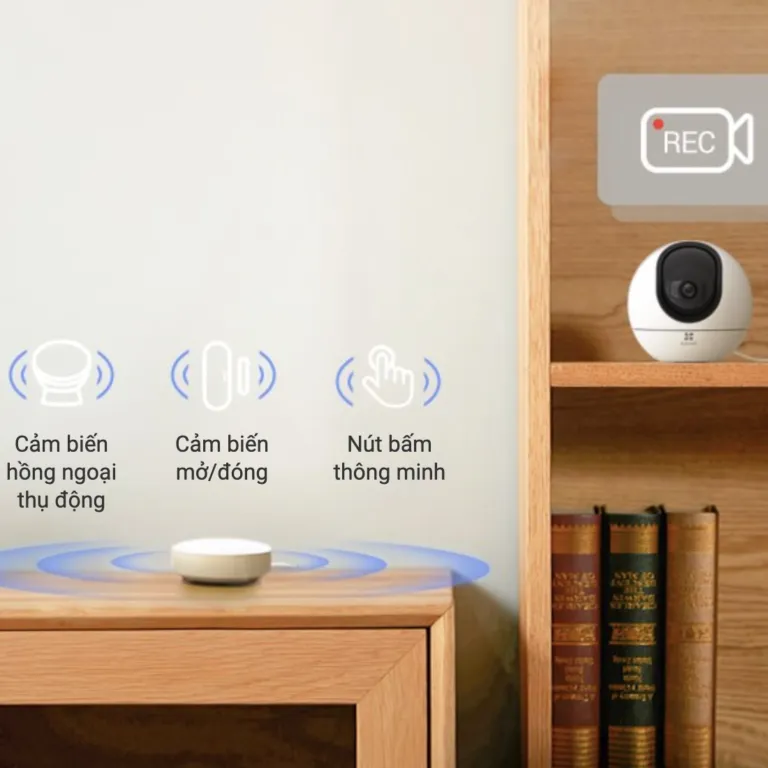 Bộ điều khiển trung tâm Ezviz A3 Home Gateway - AKIA Smart Home