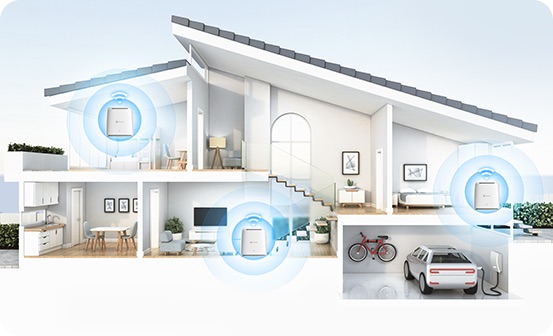 Bộ Phát Mesh Wi-Fi 6 Ezviz W3R Ax1800 11 Bộ Phát Mesh Wi-Fi 6 Ezviz W3R Ax1800 - Akia Smart Home