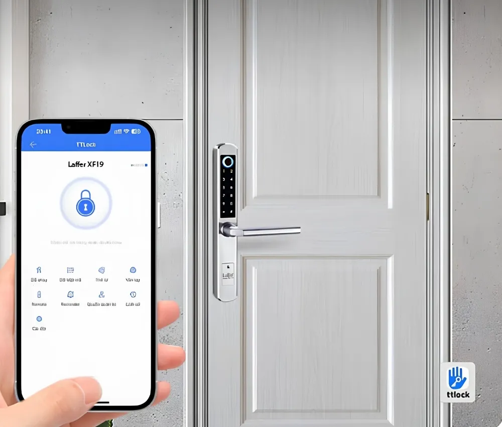 Khoá Cửa Nhôm Laffer Xf19 Vân Tay 5 Trong 1 38 Khoá Cửa Nhôm Laffer Xf19 Vân Tay 5 Trong 1 - Akia Smart Home