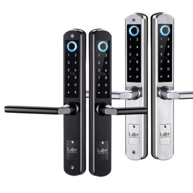Khoá cửa nhôm Laffer XF19 vân tay 5 trong 1 - AKIA Smart Home