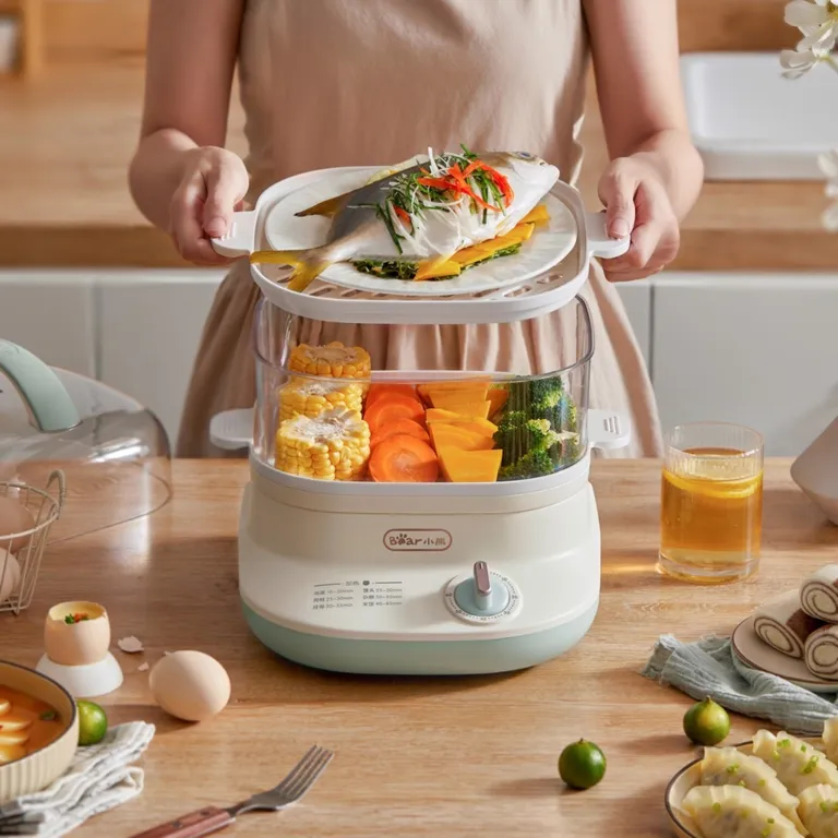 Nồi hấp 2 tầng Bear DZG-C60Q8 - AKIA Smart Home