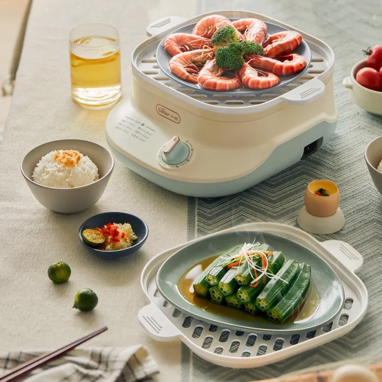 Nồi hấp 2 tầng Bear DZG-C60Q8 - AKIA Smart Home