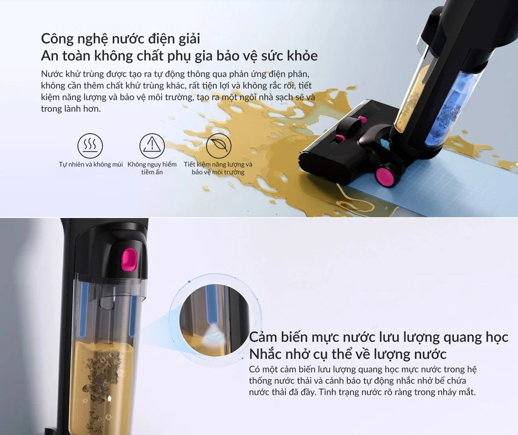 Máy Hút Bụi Lau Nhà Lydsto W1 18 Máy Hút Bụi Lau Nhà Lydsto W1