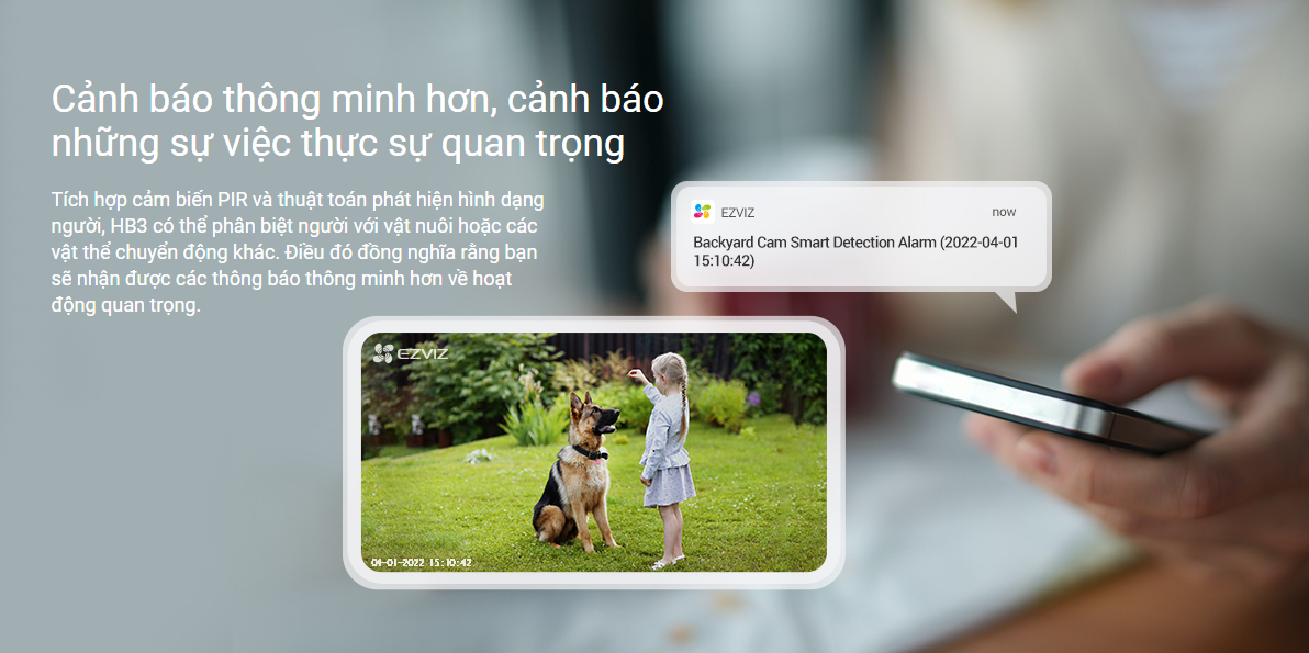 Bộ Camera Dùng Pin Ezviz Hb3 2K 19 Bộ Camera Dùng Pin Ezviz Hb3 2K