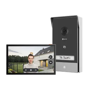 Chuông cửa có hình Ezviz HP7 2K mở cửa từ xa | AKIA