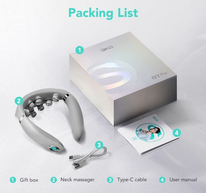 Máy Massage Cổ Skg G7 Pro-E 12 Máy Massage Cổ Skg G7 Pro-E