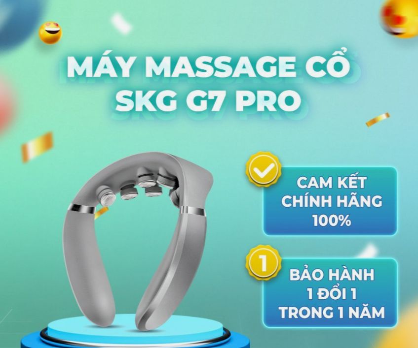 Máy Massage Cổ Skg G7 Pro-E 22 Máy Massage Cổ Skg G7 Pro-E