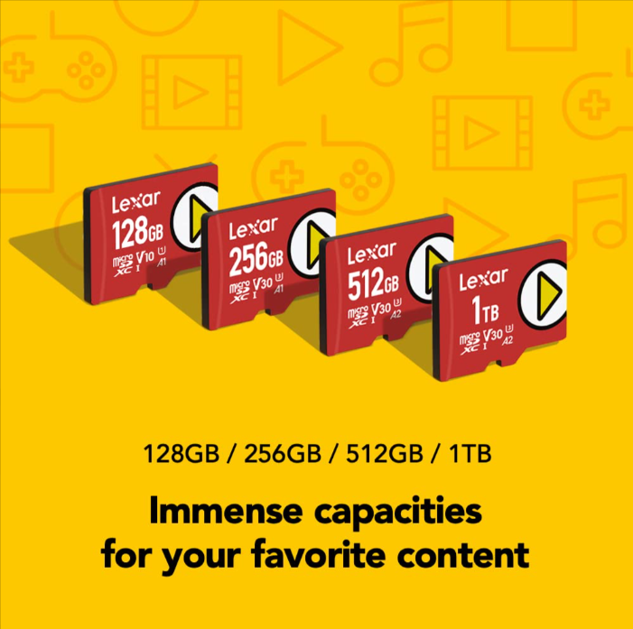 Thẻ Nhớ Lexar Play 1Tb Microsdxc Uhs-I-Card Tương Thích Với Nintendo Switch - Akia Smart Home Thẻ Nhớ Lexar Play 1Tb Microsdxc Uhs-I-Card Tương Thích Với Nintendo Switch - Akia Smart Home
