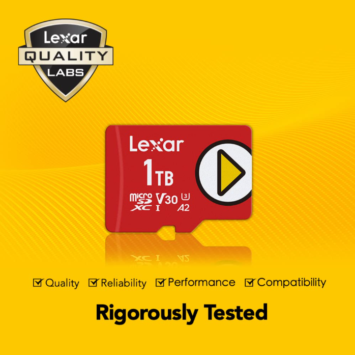 Thẻ Nhớ Lexar Play 1Tb Microsdxc Uhs-I-Card Tương Thích Với Nintendo Switch - Akia Smart Home Thẻ Nhớ Lexar Play 1Tb Microsdxc Uhs-I-Card Tương Thích Với Nintendo Switch - Akia Smart Home