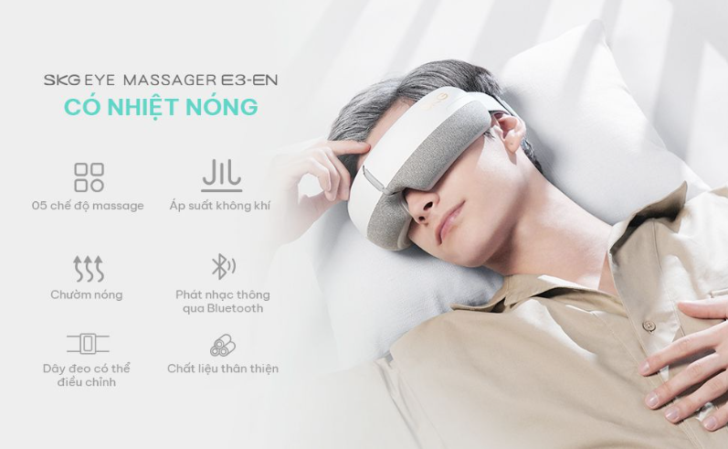 Máy Massage Mắt Skg E3 11 Máy Massage Mắt Skg E3