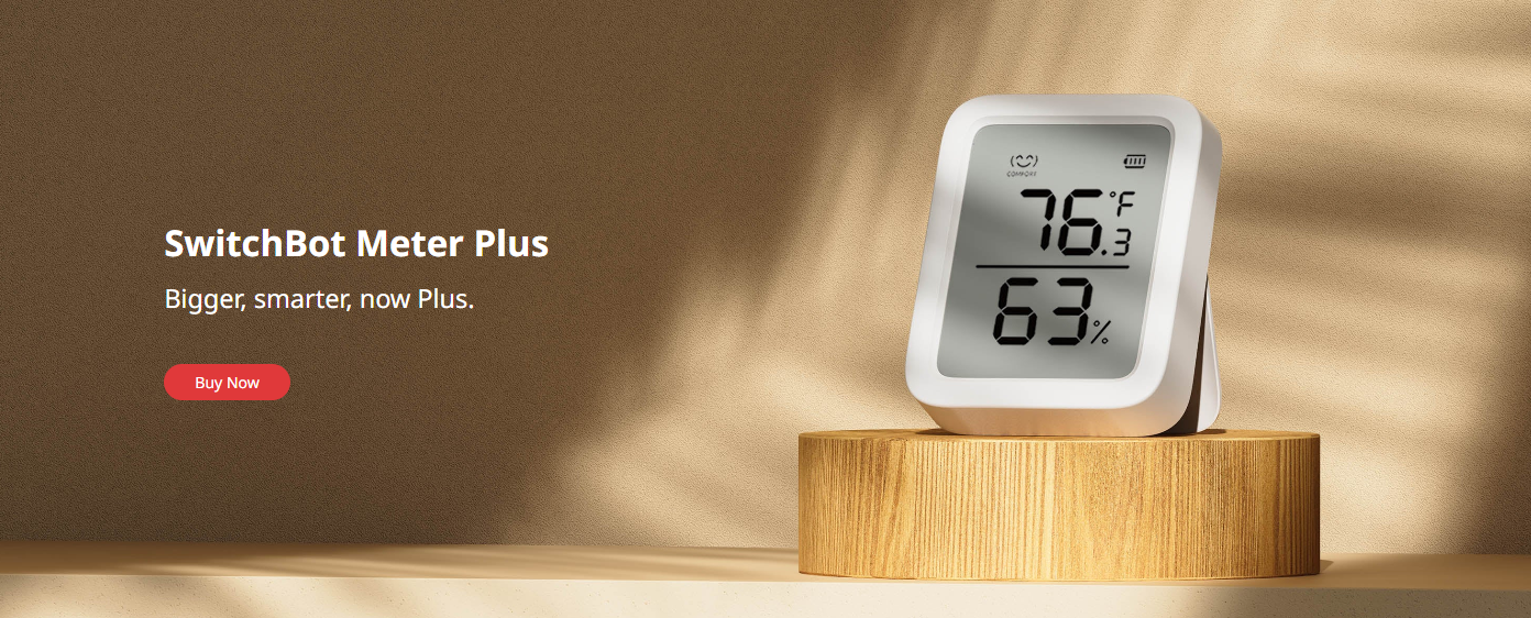 Máy Đo Nhiệt Độ Và Độ Ẩm Switchbot Meter Plus 9 Máy Đo Nhiệt Độ Và Độ Ẩm Switchbot Meter Plus