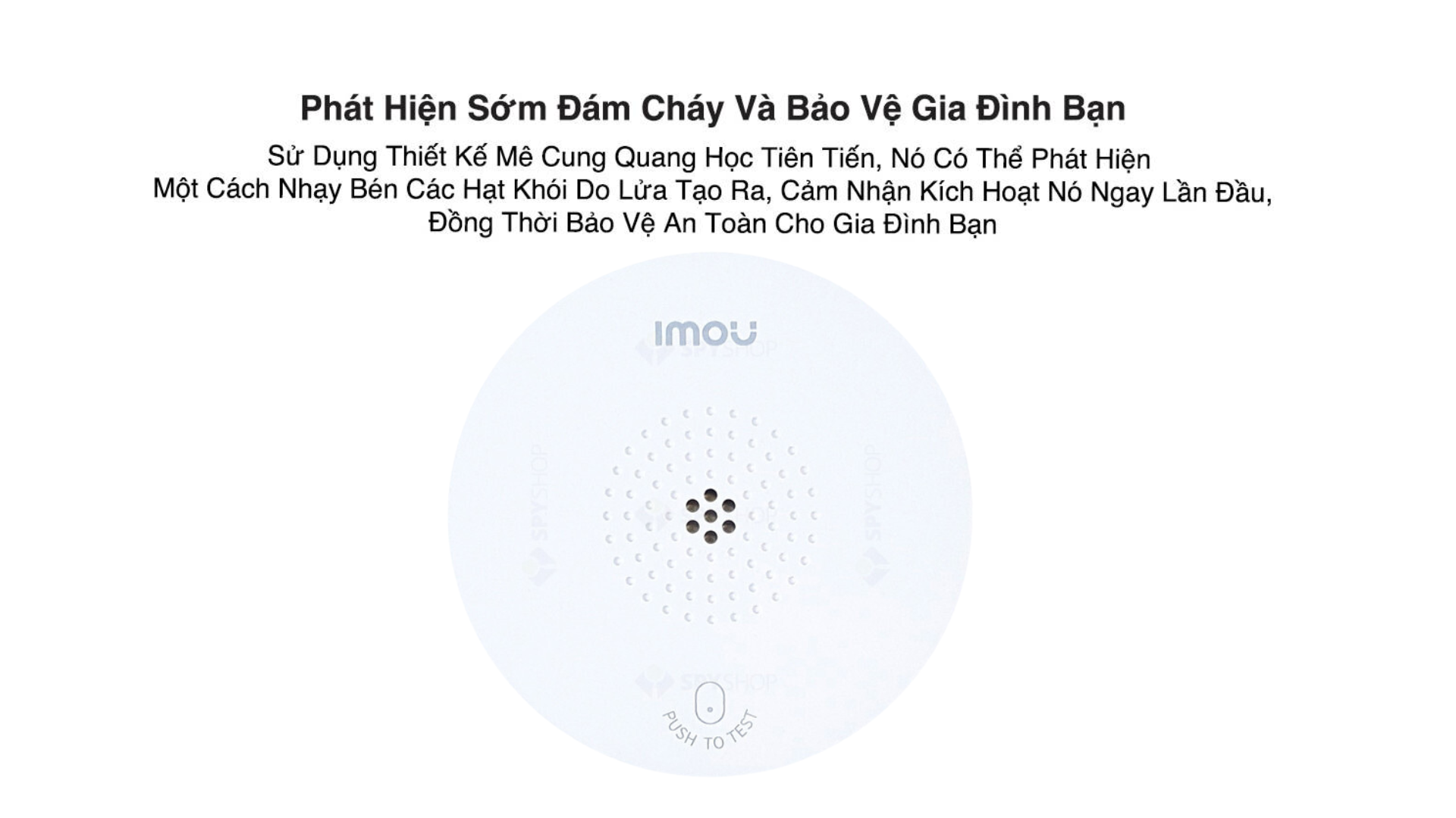 Cảm Biến Khói Smoke Alarm Imou Zs2 6 Cảm Biến Khói Smoke Alarm Imou Zs2