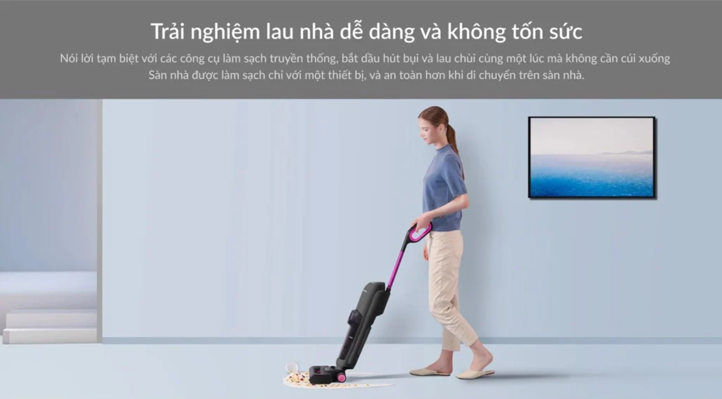 Máy Hút Bụi Lau Nhà Lydsto W1 23 Máy Hút Bụi Lau Nhà Lydsto W1