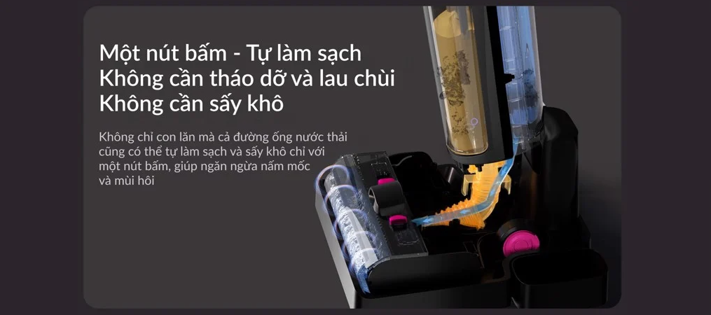 Máy Hút Bụi Lau Nhà Lydsto W1 20 Máy Hút Bụi Lau Nhà Lydsto W1