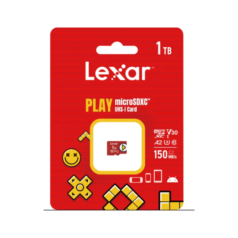 Thẻ nhớ Lexar PLAY 1TB microSDXC UHS-I-Card tương thích với Nintendo Switch | AKIA
