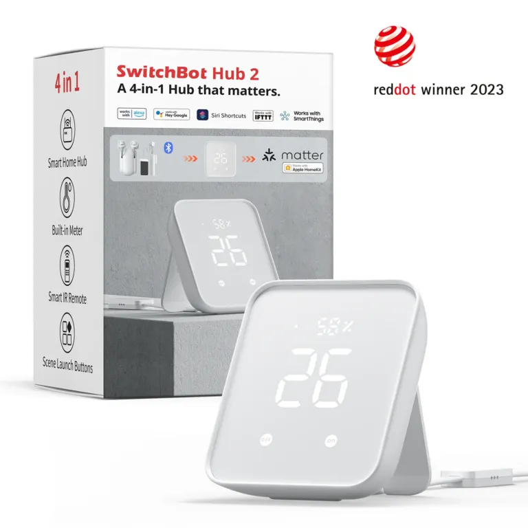 Điều khiển trung tâm SwitchBot Hub 2 | AKIA