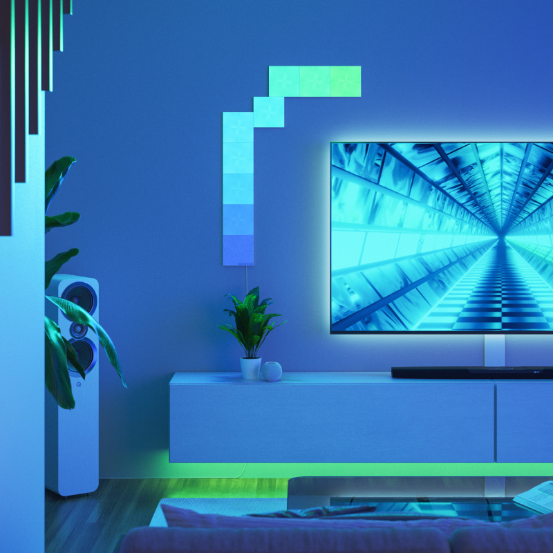 Đèn Thông Minh Nanoleaf Canvas 24 Đèn Thông Minh Nanoleaf Canvas