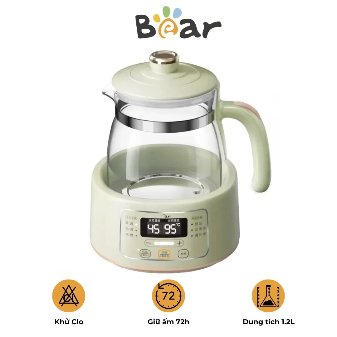Nồi nấu đa năng Bear DRG-E15P2 kèm xửng hấp | AKIA
