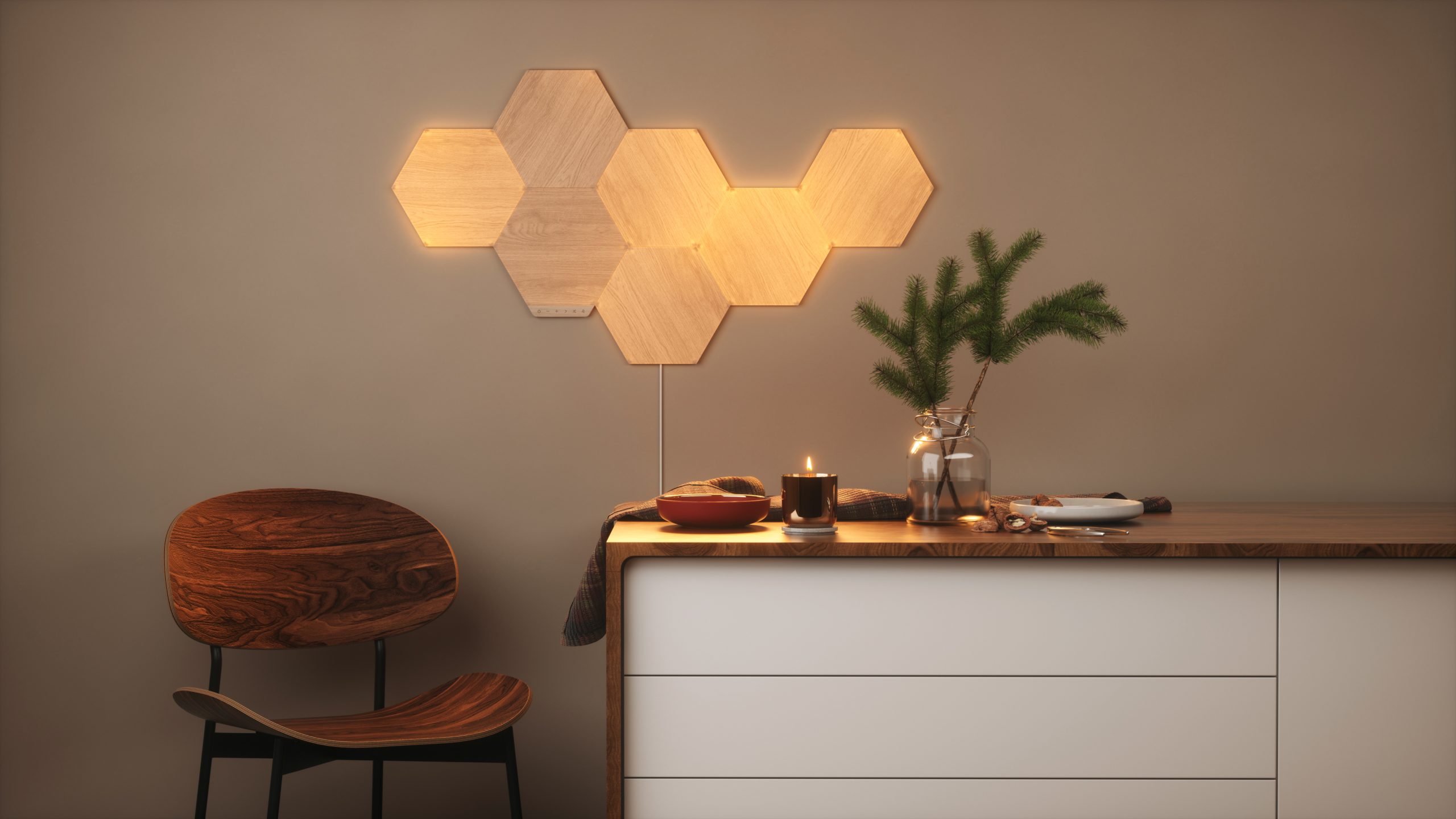 Đèn Thông Minh Nanoleaf Elements 23 Đèn Thông Minh Nanoleaf Elements
