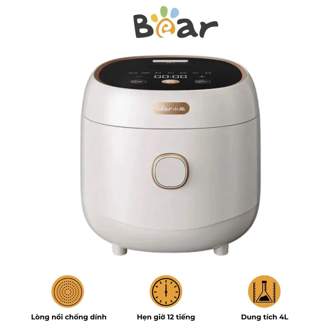 Nồi nấu đa năng Bear DRG-E15P2 kèm xửng hấp | AKIA
