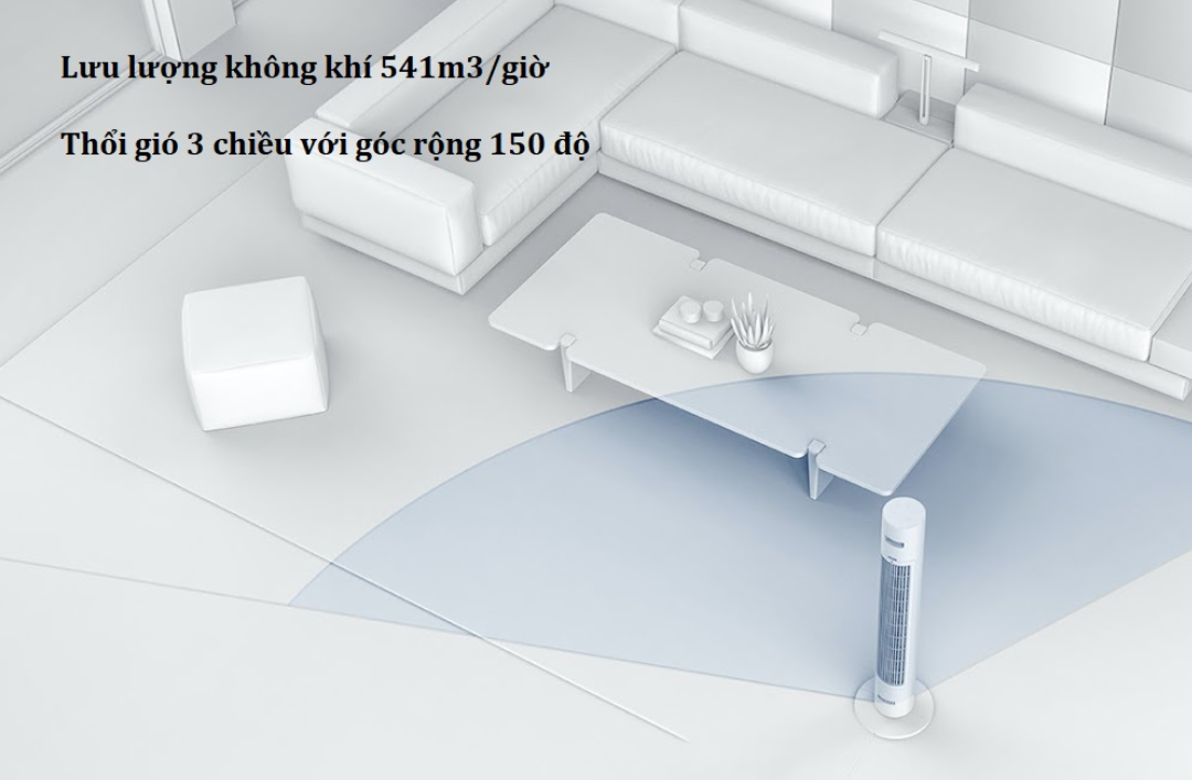 Quạt Tháp Hơi Nước Thông Minh Xiaomi Mijia 9 Quạt Tháp Hơi Nước Thông Minh Xiaomi Mijia