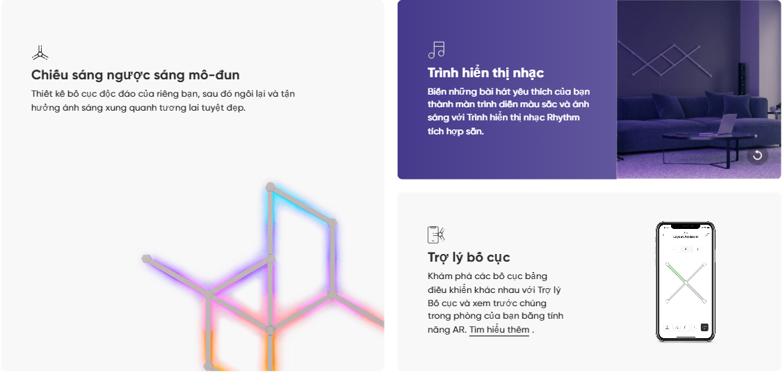 Đèn Thông Minh Nanoleaf Lines 15 Đèn Thông Minh Nanoleaf Lines